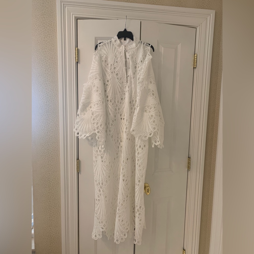 Custom maxi lace caftan in style of la vie style house or Anthropologie